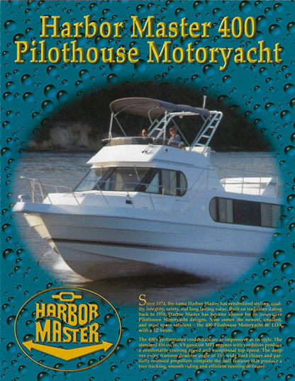 Harbor Master 400 Pilothouse Motoryacht Brochure