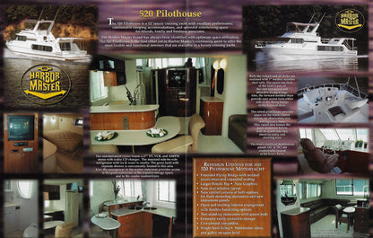 Harbor Master 520 Pilothouse Motoryacht Brochure