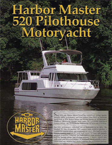 Harbor Master 520 Pilothouse Motoryacht Brochure