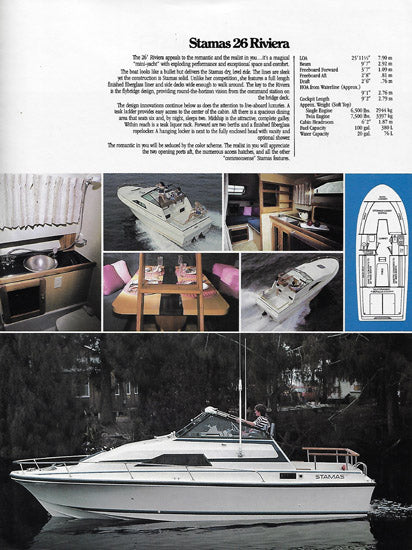 Stamas 1985 Brochure