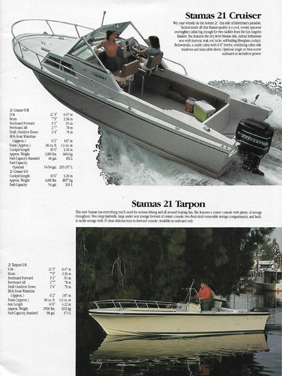 Stamas 1985 Brochure