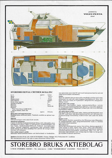 Storebro Royal Cruiser 36 Brochure