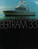 Bertram 33 Flybridge Cruiser Brochure