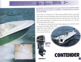 Contender 2001 Brochure