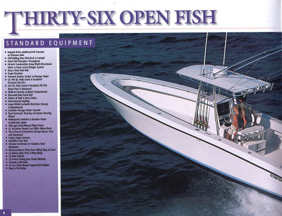 Contender 2001 Brochure
