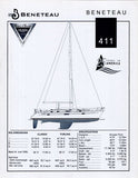 Beneteau 411 Specification Brochure