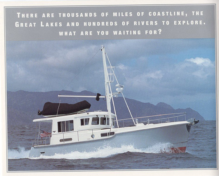 Nordhavn 35 Coastal Cruiser Brochure Package