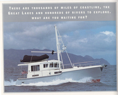 Nordhavn 35 Coastal Cruiser Brochure Package