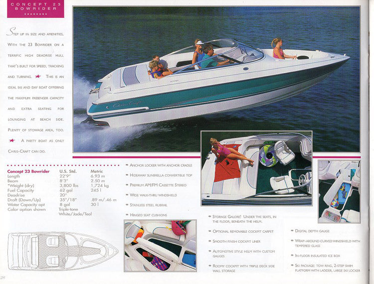 Chris Craft 1995 Brochure