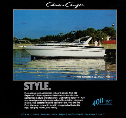 Chris Craft 1990 Full Line Brochure