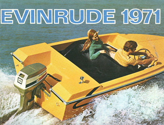 Evinrude 1971 Outboard Brochure