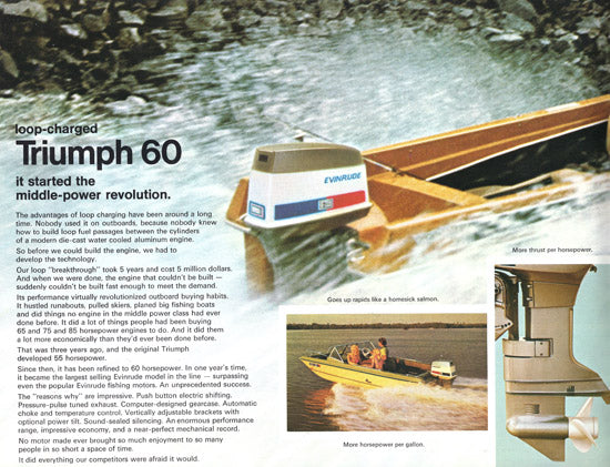 Evinrude 1971 Outboard Brochure