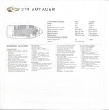 Carver 374 Voyager Specification Brochure (2002)