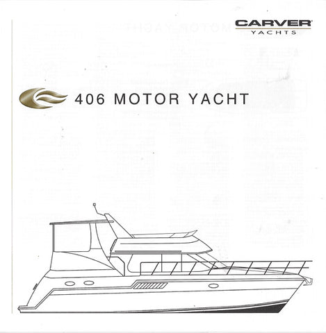 Carver 406 Motor Yacht Specification Brochure (2002)