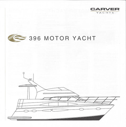Carver 396 Motor Yacht Specification Brochure (2002)