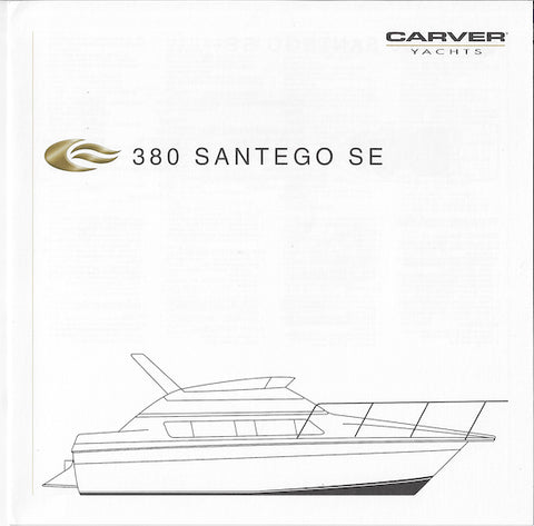 Carver 380 Santego SE Specification Brochure (2002)