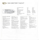 Carver 356 Motor Yacht Specification Brochure (2002)