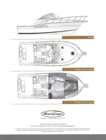 Rampage 33 Express Specification Brochure