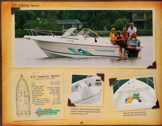 Aquasport 2002 Brochure