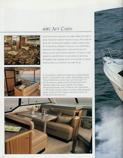 Bayliner 2001 Motoryacht Brochure
