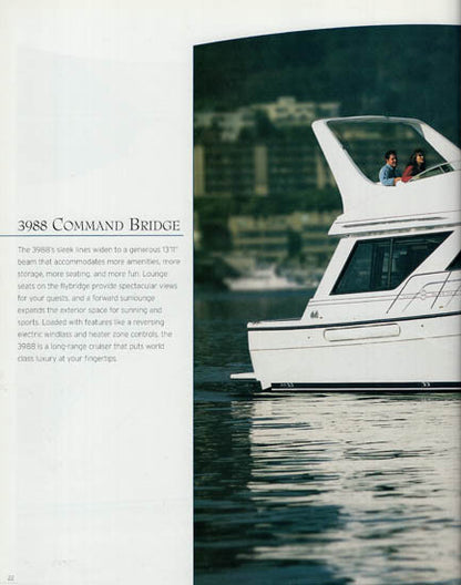 Bayliner 2001 Motoryacht Brochure
