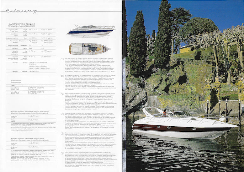 Cranchi Endurance 39 Brochure