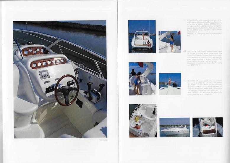 Cranchi Zaffiro 34 Brochure