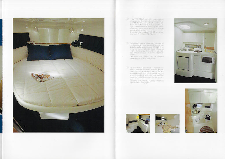 Cranchi Zaffiro 34 Brochure