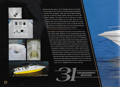 Fountain 2000 Fishboats Brochure