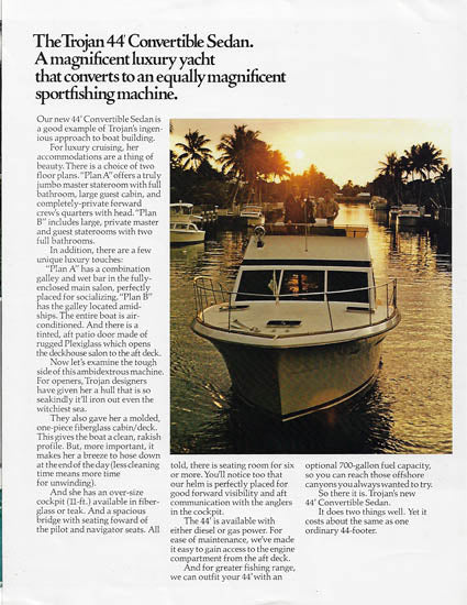 Trojan 44 Series Brochure