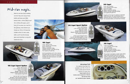 Bayliner 2002 Capri & Rendezvous Brochure