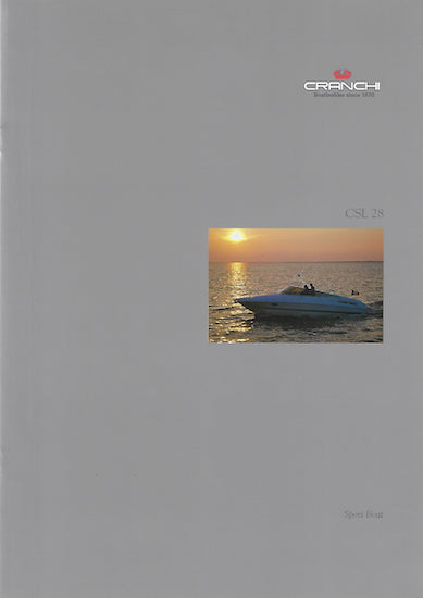 Cranchi CSL 28 Brochure