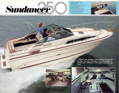 Sea Ray 1985 Runabouts / Cruisers Brochure