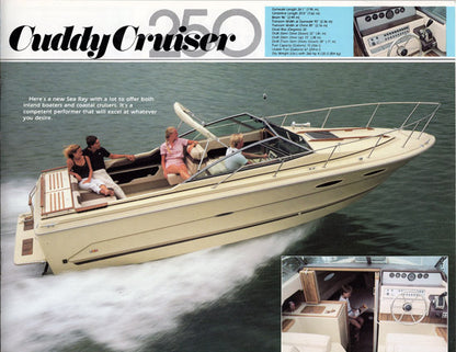 Sea Ray 1985 Runabouts / Cruisers Brochure