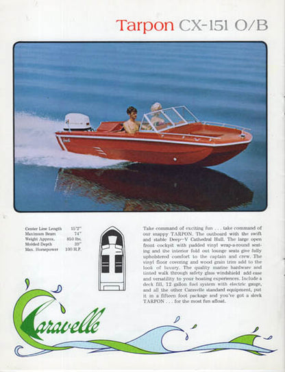 Caravelle 1970s Brochure