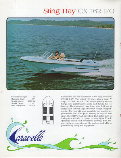 Caravelle 1970s Brochure