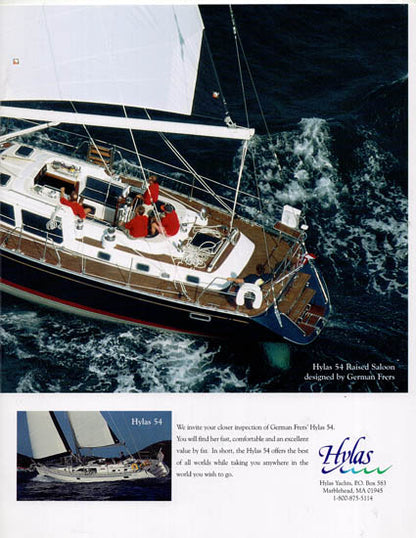 Hylas 54 / 54 Raised Salon Brochure