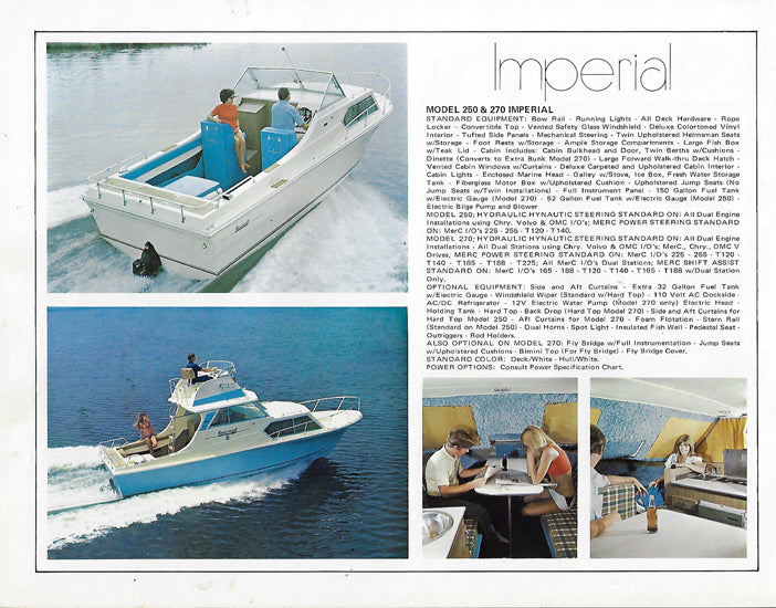Sport Craft 1970s Brochure