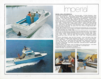 Sport Craft 1970s Brochure