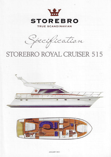 Storebro Royal Cruiser 515 Specification Brochure