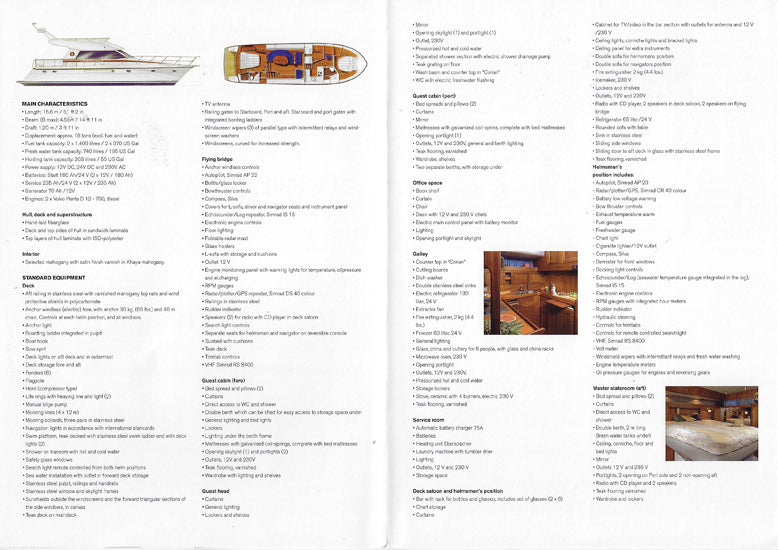 Storebro Royal Cruiser 515 Specification Brochure