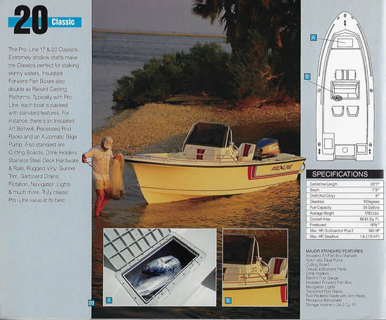 Pro Line 1991 Brochure
