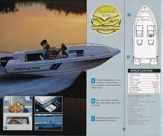 Pro Line 1991 Brochure