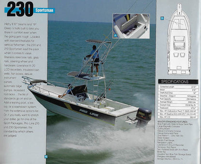 Pro Line 1991 Brochure