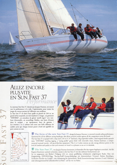 Jeanneau Sun Fast 37 Brochure