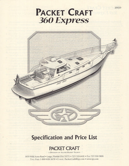 Packet Craft 360 Express Specification Brochure