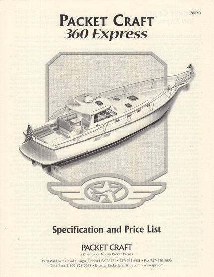 Packet Craft 360 Express Specification Brochure