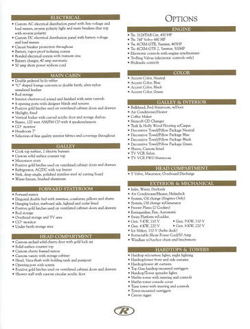 Rampage 38 Express Specification Brochure