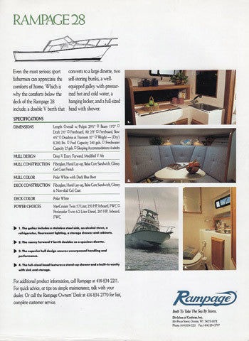 Rampage 28 Brochure