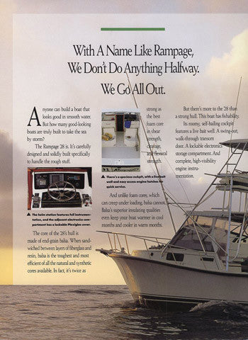 Rampage 28 Brochure